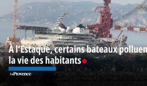 À l’Estaque, certains bateaux polluent la vie des habitants