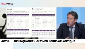Délinquance : -3,2% en Loire-Atlantique