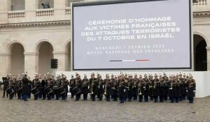 La France rend un hommage national à ses victimes du 7 octobre en Israël