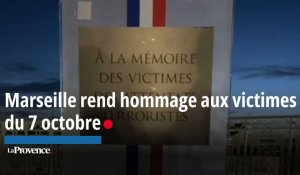 Hommage aux victimes du 7 octobre à Marseille