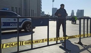 La police sur les lieux après une attaque armée à Istanbul