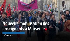 Nouvelle journée de mobilisation des enseignants à Marseille