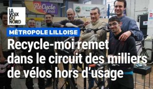MEL : Recycle-moi récupère des milliers de vélos hors  d’usage