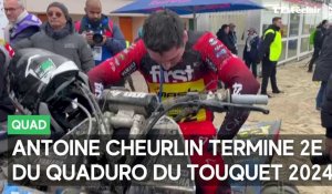 L'Aubois Antoine Cheurlin 2e du Quaduro du Touquet 2024, battu par le Belge Randy Naveaux