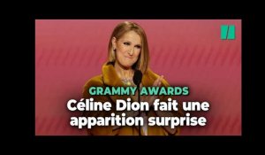 Céline Dion crée la surprise aux Grammy Awards 2024 et reçoit une standing ovation