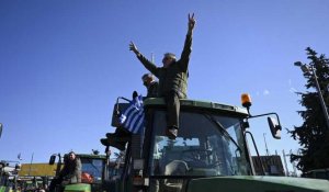 En Grèce, la mobilisation des agriculteurs ne faiblit pas
