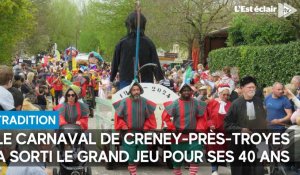 Forte affluence au seul carnaval traditionnel de l’Aube, celui de Creney-près-Troyes