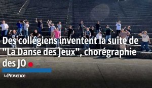 Haut Vaucluse : des collégiens inventent la suite de "La Danse des Jeux", chorégraphie des JO