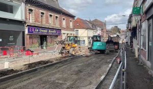 Bruay-la-Buissière : Rue Cadot, les travaux continueront jusqu'à fin avril 2024