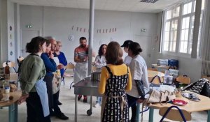 Les cuisiniers scolaires de la région d'Yvetot formés à la cuisine végétarienne