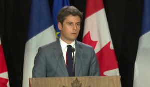 Gabriel Attal défend au Canada le traité Ceta, un "accord gagnant-gagnant"
