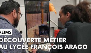 Les élèves du lycée François Arago de Reims à la découverte des métiers des travaux publics