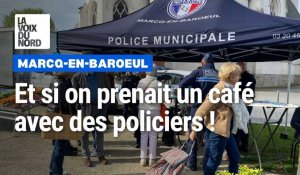 Marcq-en-Barœul - Un café avec un policier, l’occasion de parler tranquillité publique.