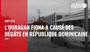 VIDÉO. L’ouragan Fiona a causé des dégâts en République dominicaine
