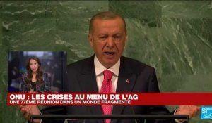 Nations unies : Erdogan veut montrer que "la Turquie apportait des solutions diplomatique" partout