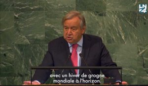 "Un hiver de grogne mondiale à l'horizon", met en garde le chef de l'ONU