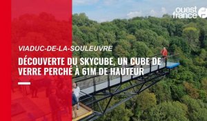 VIDÉO. Le Skycube est inauguré au Viaduc-de-la-Souleuvre