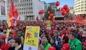 Grève en Belgique en faveur du pouvoir d’achat