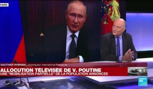 Vladimir Poutine : une allocution destinée "à récupérer une frange du nationalisme russe"