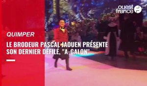 VIDÉO. Le brodeur Pascal Jaouen présente son dernier défilé, « A-Galon »