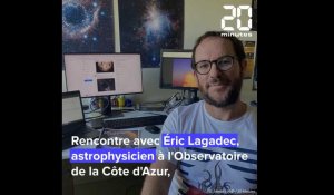 Eric Lagadec, astrophysicien à l'Observatoire de la Côte d'Azur, est une star sur Twitter 