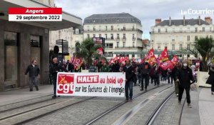 VIDÉO. Grève du 29 septembre : 1 500 manifestants défilent à Angers