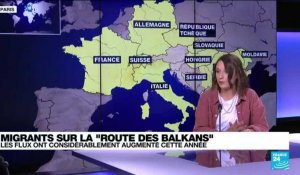 Migrants sur la "route des Balkans" : les flux considérablement augmenté cette année