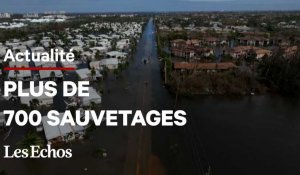Images de désolation en Floride, ravagée par l’ouragan Ian