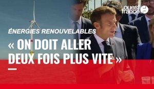 VIDÉO. Énergies renouvelables : ce qu'il faut retenir du discours d'Emmanuel Macron à Saint-Nazaire