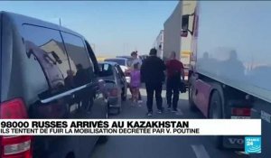 Mobilisation décrétée par V. Poutine : 98 000 Russes arrivés au Kazakhstan