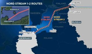 Fuites sur Nord Stream 1 et 2 : l'Union européenne évoque un "sabotage"