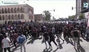 Les partisans de Sadr affrontent les forces de sécurité irakiennes à Bagdad