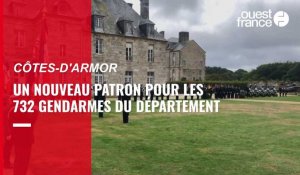 VIDÉO. Un nouveau patron des gendarmes dans les Côtes-d'Armor