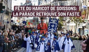 Fête du haricot de Soissons: la parade renoue avec son public
