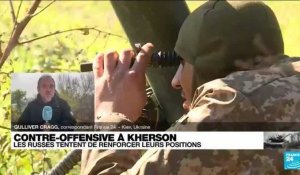 Contre-offensive à Kherson : les Russes tentent de renforcer leurs positions