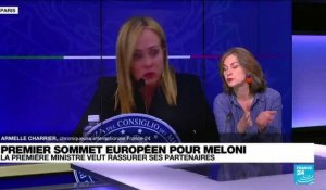 La Première ministre italienne Giorgia Meloni veut rassurer ses partenaires européens