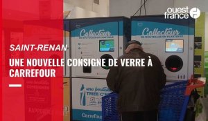 VIDÉO. À Saint-Renan, une nouvelle consigne de verres installée à l'hypermarché Carrefour