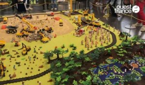 VIDÉO. Près d'Angers, une exposition met en scène plus de 3 000 personnages Playmobil