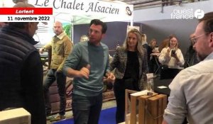 VIDEO. Norbert Tarayre fait son marché au salon Vins et gastronomie de Lorient