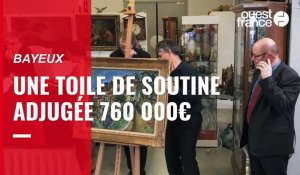 VIDEO. Une toile peinte par Chaïm Soutine adjugée 760 000 € à l'hôtel des ventes de Bayeux