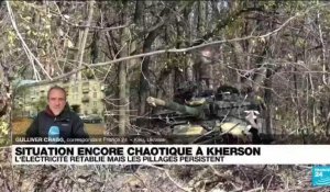 Guerre en Ukraine : situation encore chaotique à Kherson