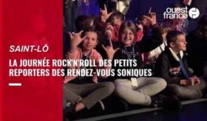 VIDÉO. Rendez-vous soniques à Saint-Lô : la journée rock'n'roll des Petits reporters du festival 