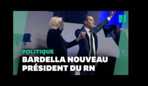 Jordan Bardella élu président du Rassemblement national
