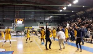 L'incroyable fin de match de basket en NM1 entre l'ABBR et Vitré