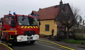 Incendie à Saint-Martin-sur-Cojeul