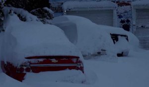 États-Unis : tempête de neige sans précédent dans l'État de New York