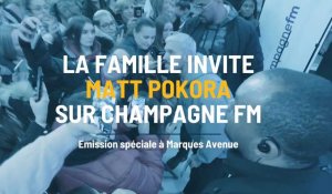 Revivez le direct de Matt Pokora sur Champagne FM en vidéo