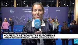 Nouvelle promotion 2022 de l'ESA, la française Sophie Adenot retenue