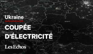 Ukraine : les coupures d’électricité vues par satellite