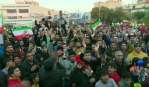 UGC : Les Iraniens fêtent leur victoire contre le Pays de Galles